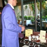 Simon at William Curley's Table