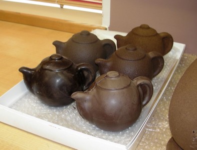 Chocolate Teapots - Not available in the shops, unfortunately