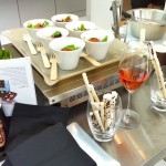 Salads and Meringue Sticks With Nibs Salads and Meringue Sticks With Nibs