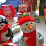 Some Christmas chocolates come with cuddly toys...