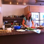 Jo Pratt, preparing